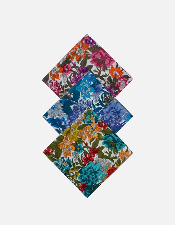 마리엔느 에비앙 트윌 손수건 스카프 58 x 58 (cm)